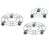 Blomus 66800 Stainless steel planter wheels 13.4 inch