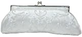 Bridal, Embroidered, Clutch, , Metal Frame, Evening Bag - Casablanca Bag