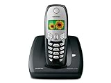 Siemens Gigaset C450 colour, Schnurloses DECT-Telefon mit Farbdisplay, schwarz - 
