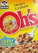 Quaker Honey Graham Oh's 12 oz - 6 Unit Pack