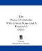 The Poetics Of Aristotle: With Critical Notes And A Translation (1907)