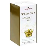 Bentley's Oriental Treasure White Tea, 25-Count Boxes (Pack of 4)