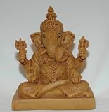 Beautiful 5 Inch Sitting Blessing Ganesha (Lord of Beginning)