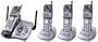 Panasonic KX-TG5634M 5.8 GHz FHSS GigaRange� Digital Cordless Answering System with Four Handsets