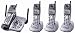 Office Products : Panasonic KX-TG5634M 5.8 GHz FHSS GigaRange® Digital Cordless Answering System with Four Handsets