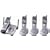 Panasonic KX-TG5634M 5.8 GHz FHSS GigaRange� Digital Cordless Answering System with Four Handsets
