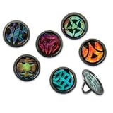 Bakugan Cupcake Rings - 12ct