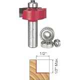 Freud 32-522 Multi-Rabbet Router Bit Set with 4 Bearings - 1/2-Inch Shank (Tools & Home Improvement)