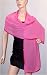 Chiffon with satin border wrap