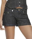 Rocawear - Rocawear Pinstriped Denim Shorts