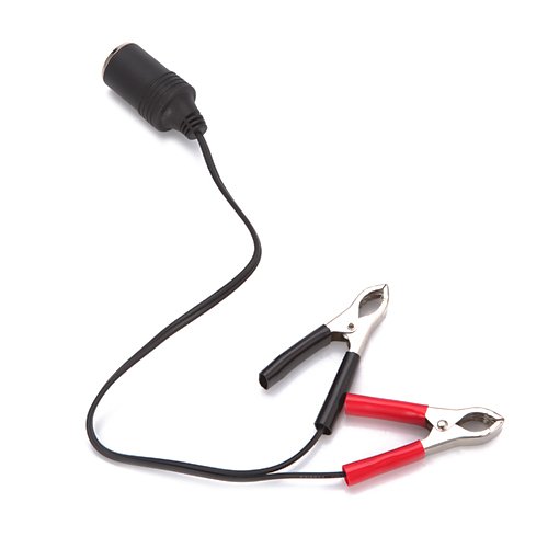 HobbyZone Alligator Clip: 12V Lighter Adapter