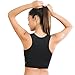 Move With You Womens Crop Tank Tops With Built-in bra