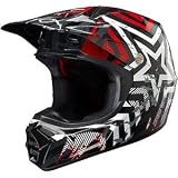 Fox Racing V3 Explosion Helmet Large/Black/Red