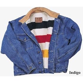 Buy Blanket Fleece Legend Denim Jacket by Schaefer Outfitter