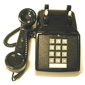 Cortelco Desk Phone Black (250000-VBA-20M)