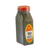 DILL WEED FRESHLY PACKED IN LARGE JARS, spices, herbs, seasonings
