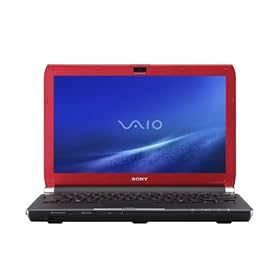 Sony VAIO VGN-TT165N/R 11.1-Inch Laptop (1.2 GHz Intel Core 2 Duo SU9300 Processor, 3 GB RAM, 160 GB Hard Drive, Vista Business) Red