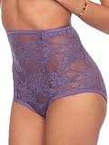 American Apparel Stretch Floral Lace High-Waist Brief