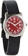 Victorinox Swiss Army Field Womens Watch Rubber Sport Strap Date Feature and HOT RED Dial 24999