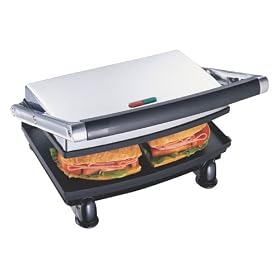 Hinari Elipse SP275 Cafe Style Pannini Sandwich Press & Grill