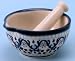  Polish Pottery Mini Mortar & Pestle 1 3/4\