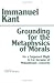 Grounding for the Metaphysics of Morals