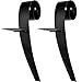 Lilyâ€™s Home Pillar Candle Wall Sconces, Hanging Iron Metal Decor Art Set of 2