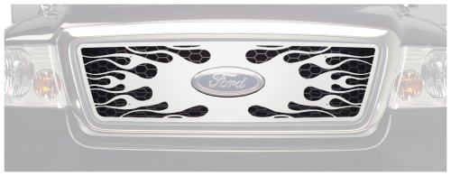 Putco 89142 Flaming Inferno Style Stainless Steel Grille Insert