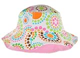 Girls UV Sun Protective Reversible Bucket Hats (UPF 50+)