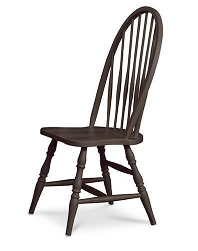 Carolina Classic Cottage  Windsor Chair, Antique Black