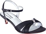 Dyeables Women’s Fiesta Wedding Shoes,Black,8.5 D