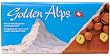 "MILK-HAZLENUT" (Chocolate) "SWITZERLAND", PAckaged in Foil and Paper, 100g. "Golden Alps"