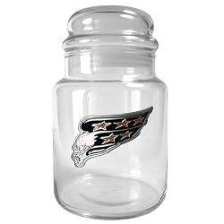 Washington Capitals NHL 31oz Glass Candy Jar by Great American Products