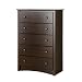 Fremont 5 Drawer Chest - Brown
