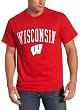 Wisconsin Badgers 100% Cotton Short Sleeve T-Shirt