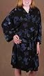 Batik Kimono Style Robe - Petroglyphs 2