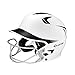 Easton Junior Z5 2Tone Batters Helmet with SB Mask, White/Black