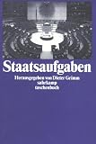 Produkt-Bild: Staatsaufgaben (suhrkamp taschenbuch)