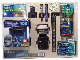 CASCADE 20G KIT 100 FLTR - Buy CASCADE 20G KIT 100 FLTR - Purchase CASCADE 20G KIT 100 FLTR (Penn Plax, Home & Garden, Categories, Pet Supplies, Fish & Aquatic Pets, Aquarium Accessories, Aquarium Starter Kits)