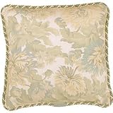 garden and patio furnitures item: Natchez Blue Floral Throw Pillow - Natchez Blue Collection