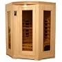 Two-Three Person Corner Infrared Sauna