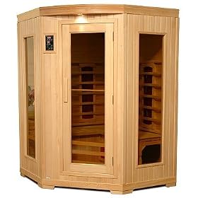 Two-Three Person Corner Infrared Sauna