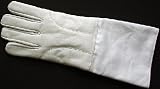Leather palm and back 3-weapon glove