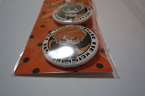 Haiky? !!? Can Badge set [Kageyama Hiyu-Hinata ShoYo]