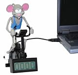 Review Thumbs Up (UK) Ltd USBEXERMOUSE / Novelty USB Exercise Mouse, the Faster you type the faster he pedals!!