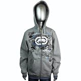Boys Kids Ecko Unltd Rhino Hoody Hoodie Hooded Sweater Full Zip Fleece Age 11-12