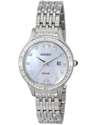 Seiko Womens SUT091 Analog Display Japanese Quartz Silver Watch