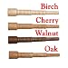 Miller Dowels 1X Dowel Pins 2 3/4" Long 3/8" Diameter Cap Oak (Bag 40)
