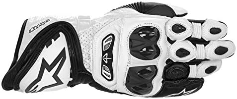 alpinestars(アルパインスターズ) GP TECH LEATHER グローブ WHITE BLACK (Lサイズ)