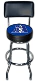 Duke Blue Devils Swivel Bar Stool w/Backrest